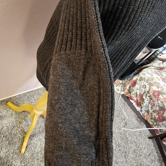 Fjallraven Dark Gray- Black Sarek Knit Sweater - Picture 4 of 12